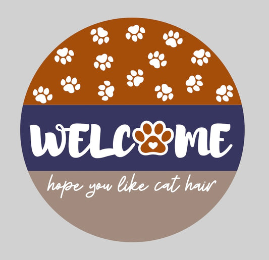 Welcome, hope you like cat hair