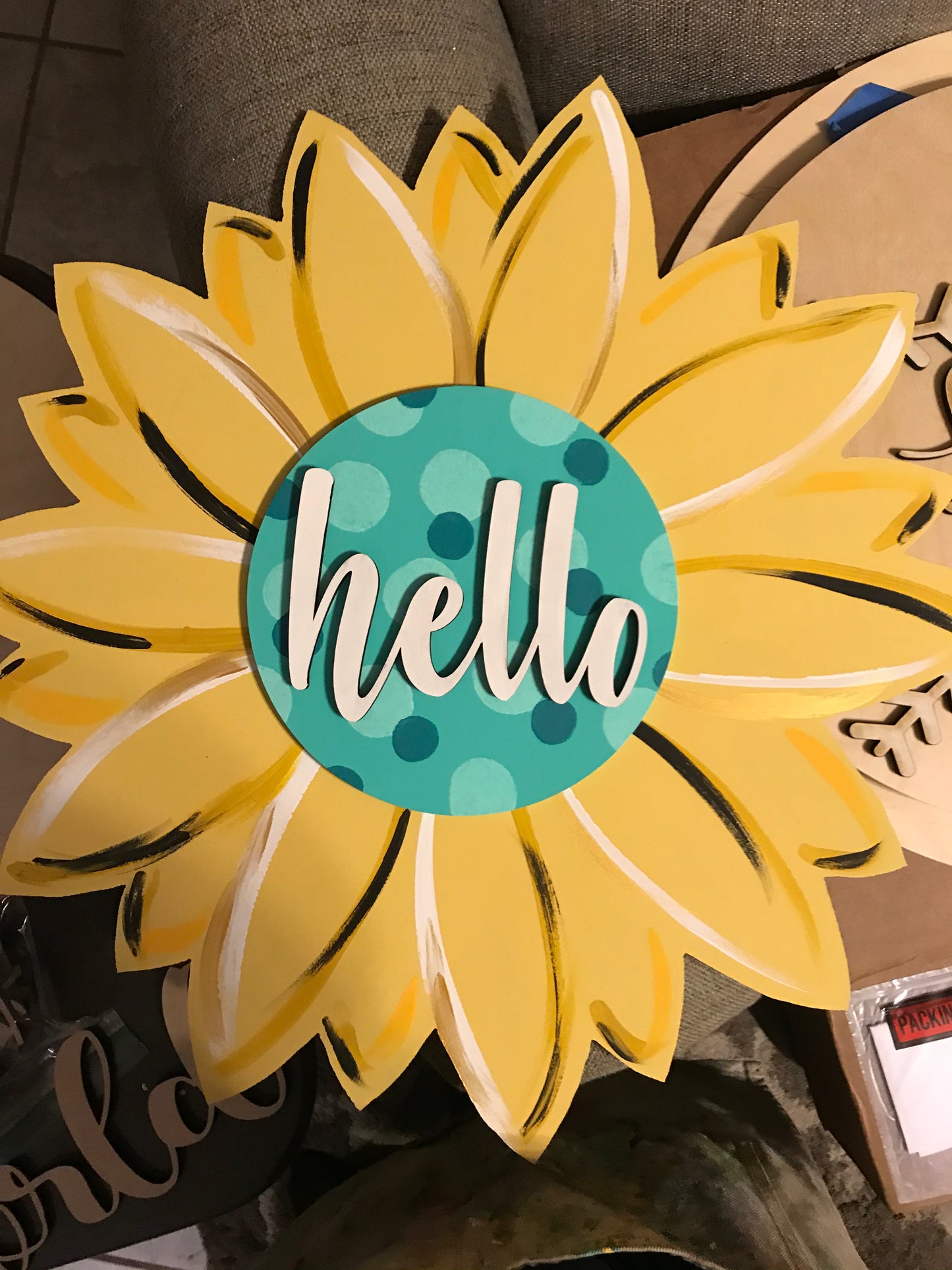 Sunflower Sign