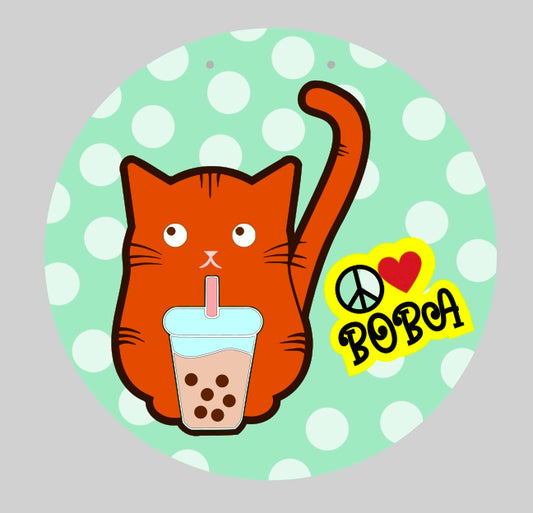 Cat Boba Tea