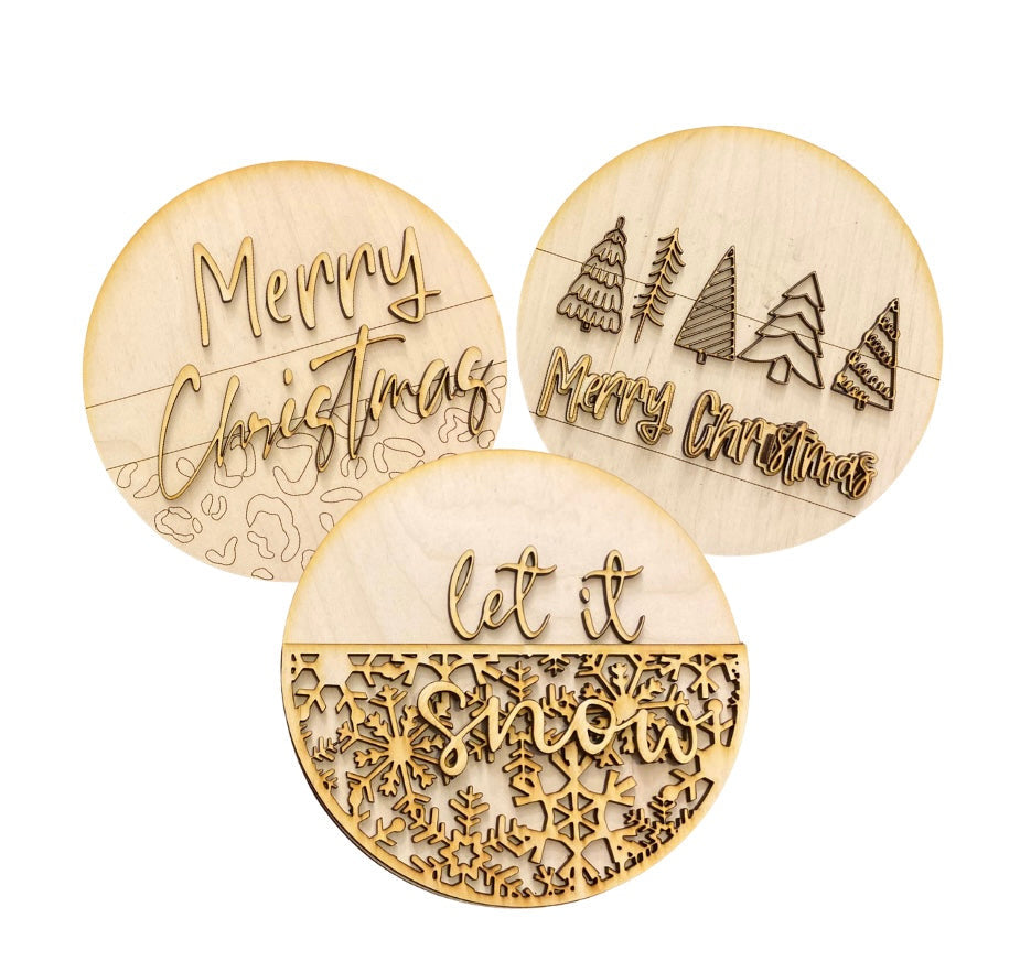 Merry Christmas Tree Sign