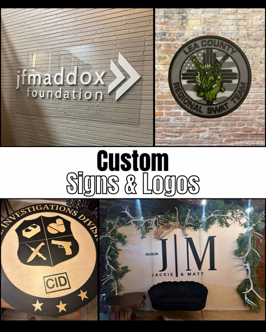 Custom Signs @ Logos