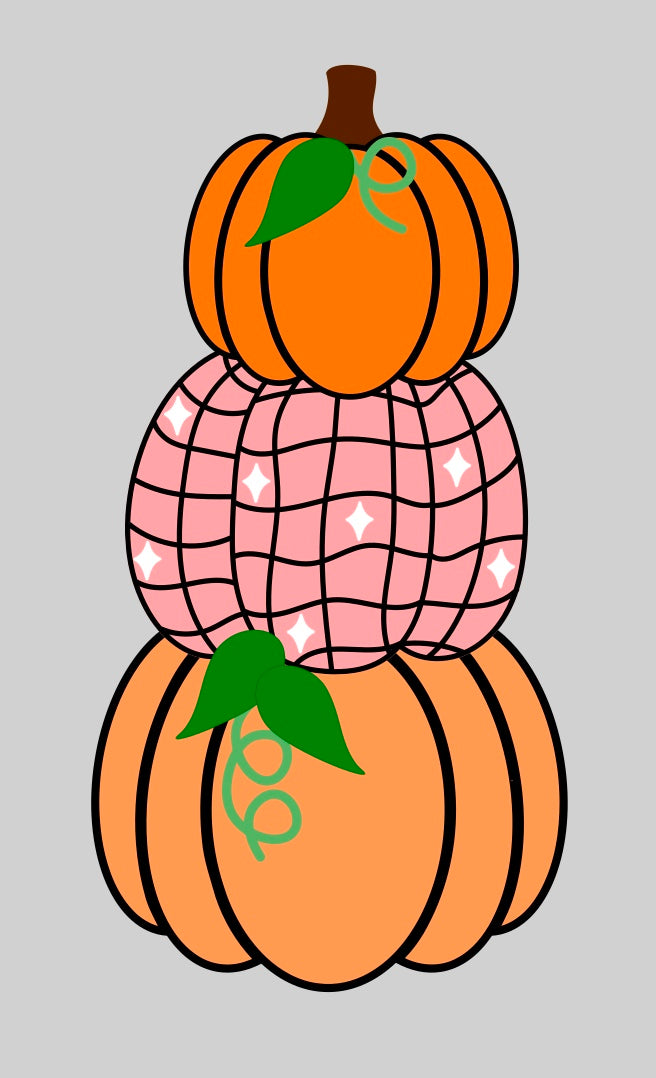 Stacked Pumpkins Sign