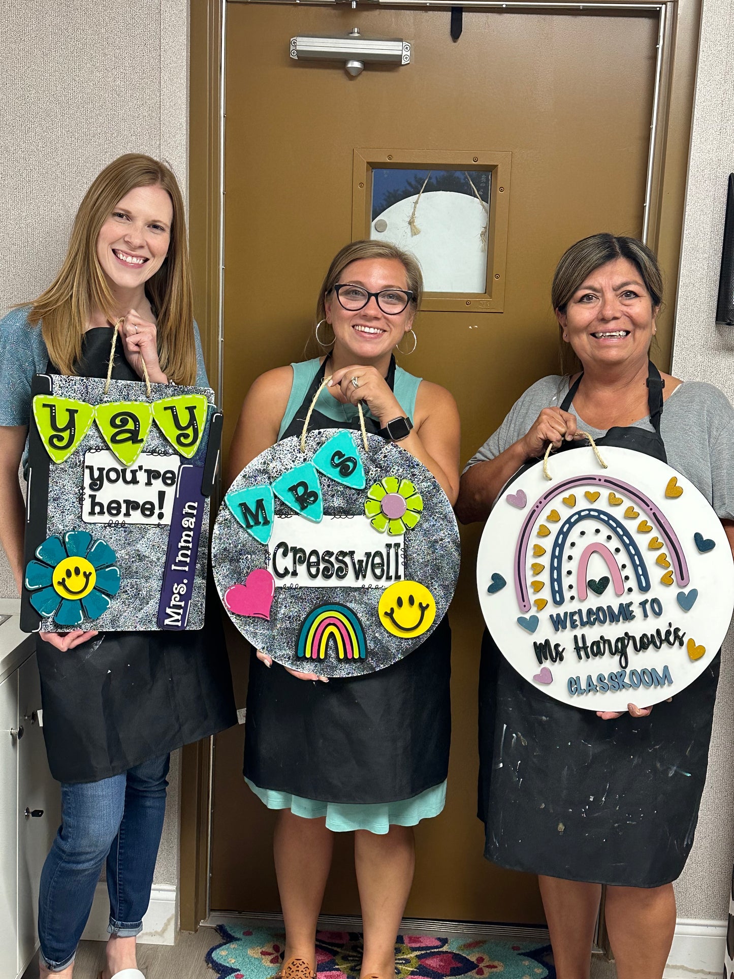 Rainbow Classroom Sign