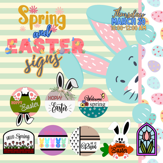 Easter OPEN Event - March 20 10a-12p