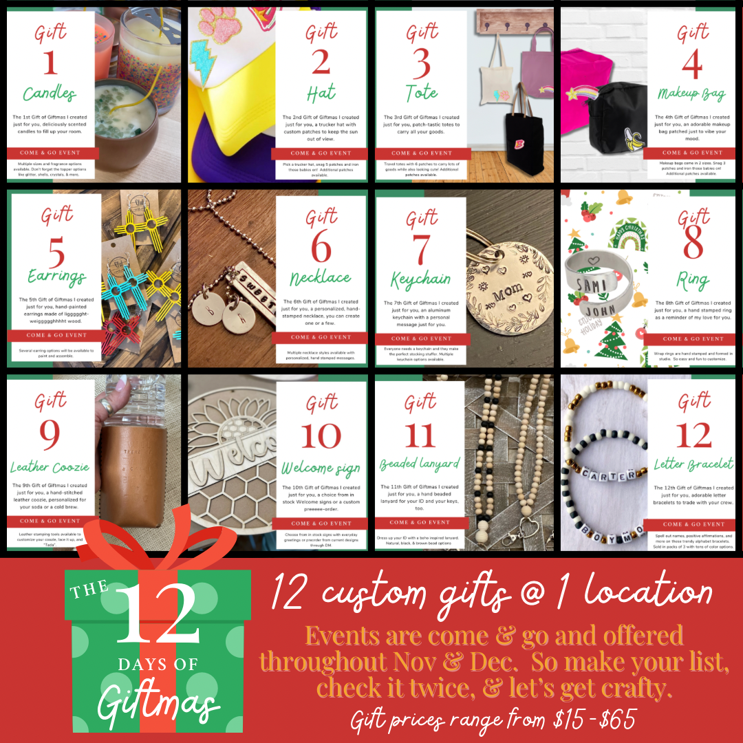 The 12 Days of Giftmas