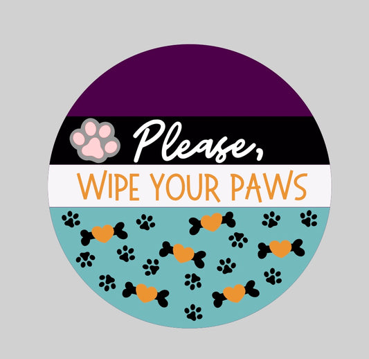 Please, wipe your paws