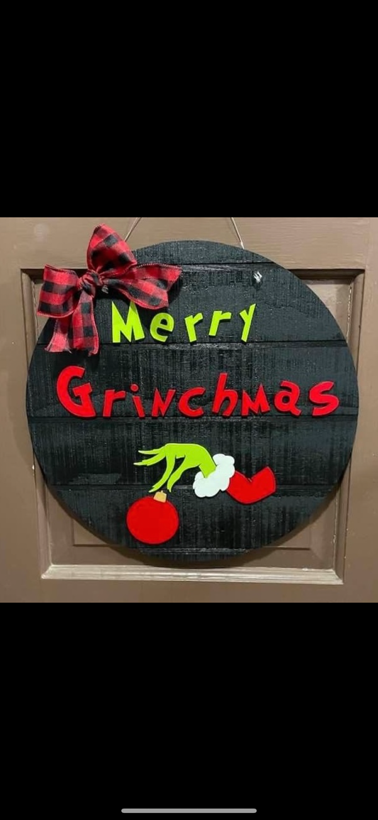 G6:  Merry Gmas Sign