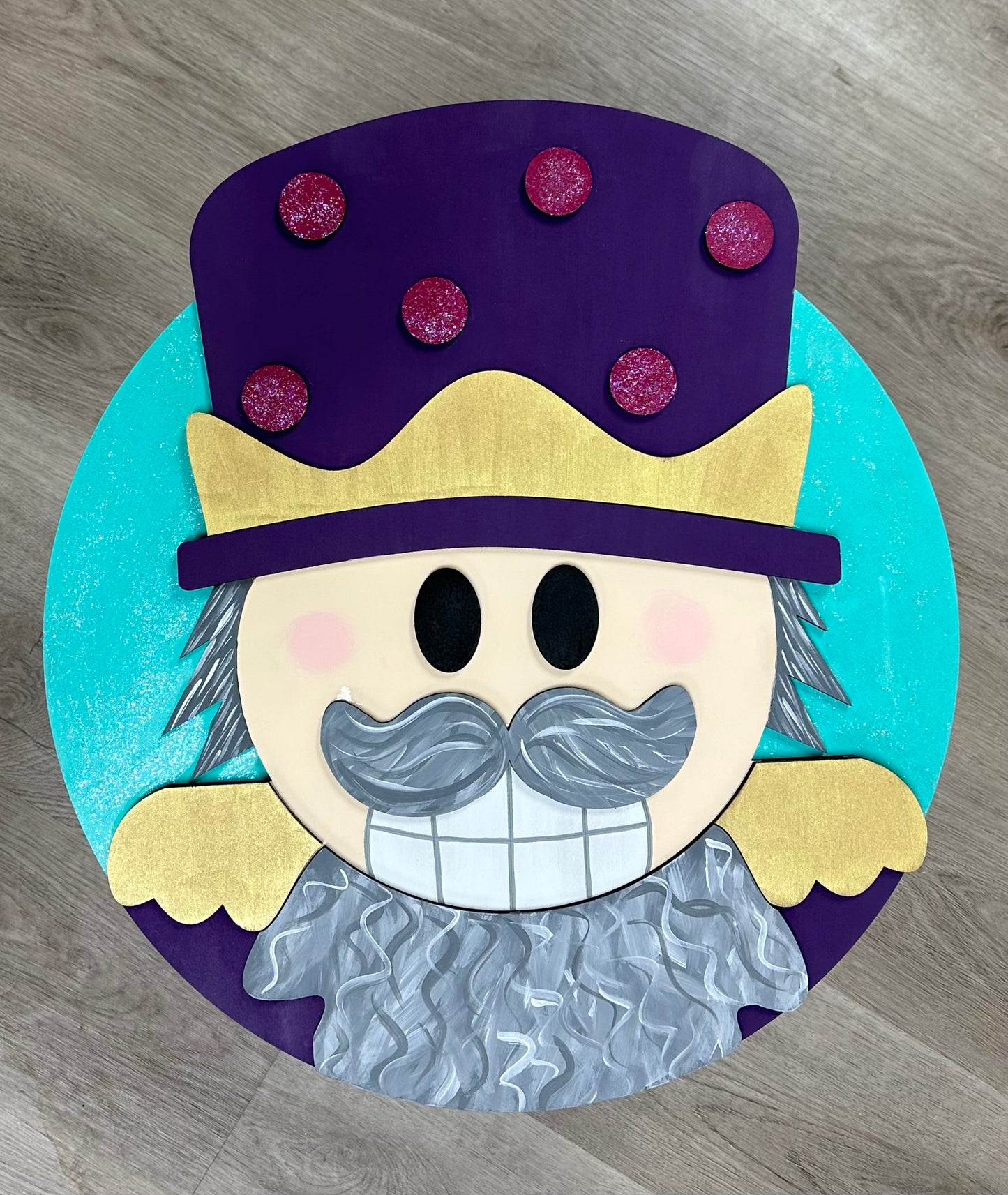 Nutcracker Round Sign